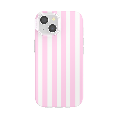 Club Stripe Pink — iPhone 15 MagSafe Case